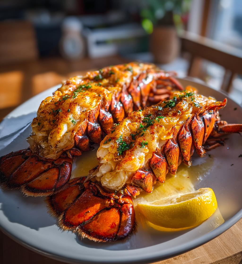 butter lobster tail recipe