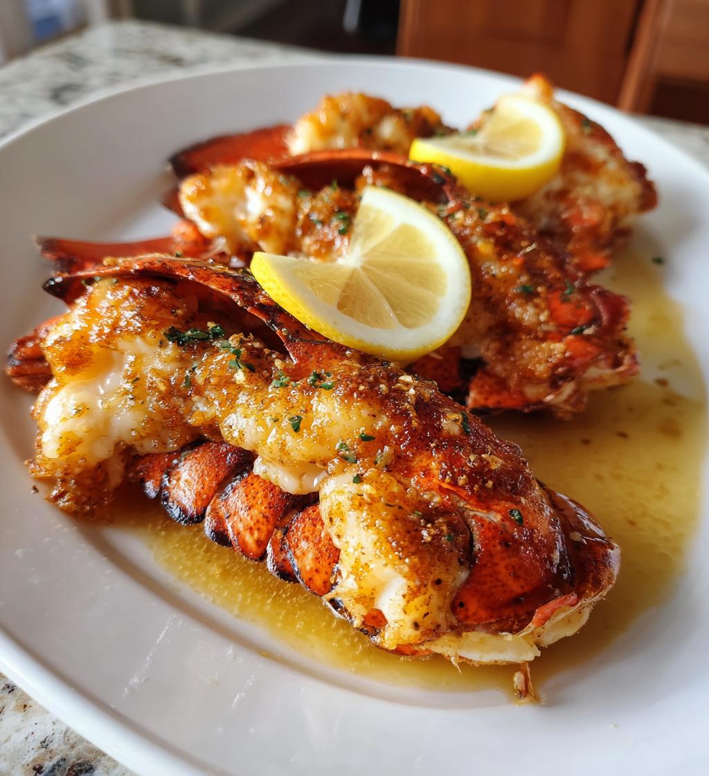 butter poached lobster