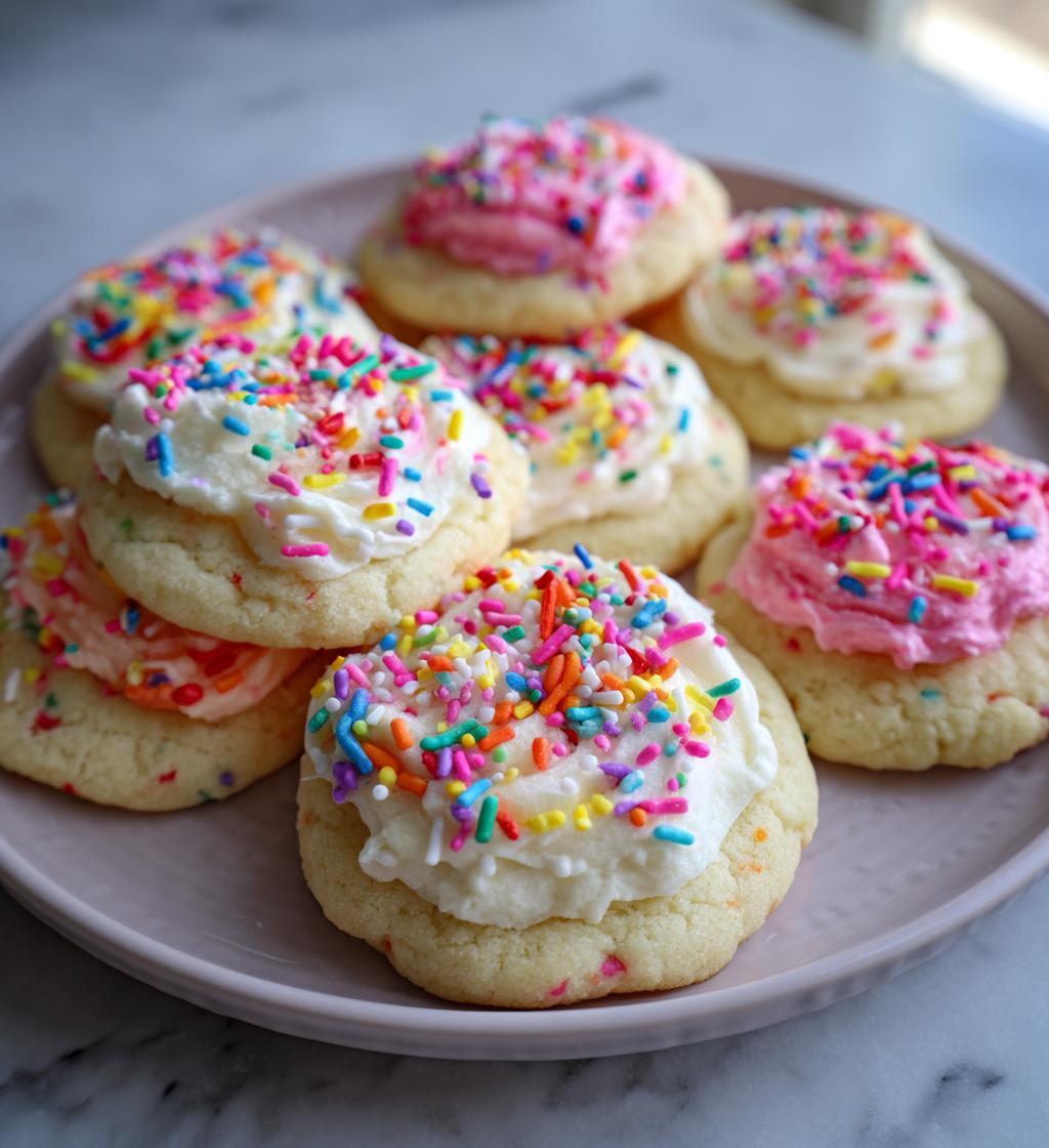 buttercream valentine cookies