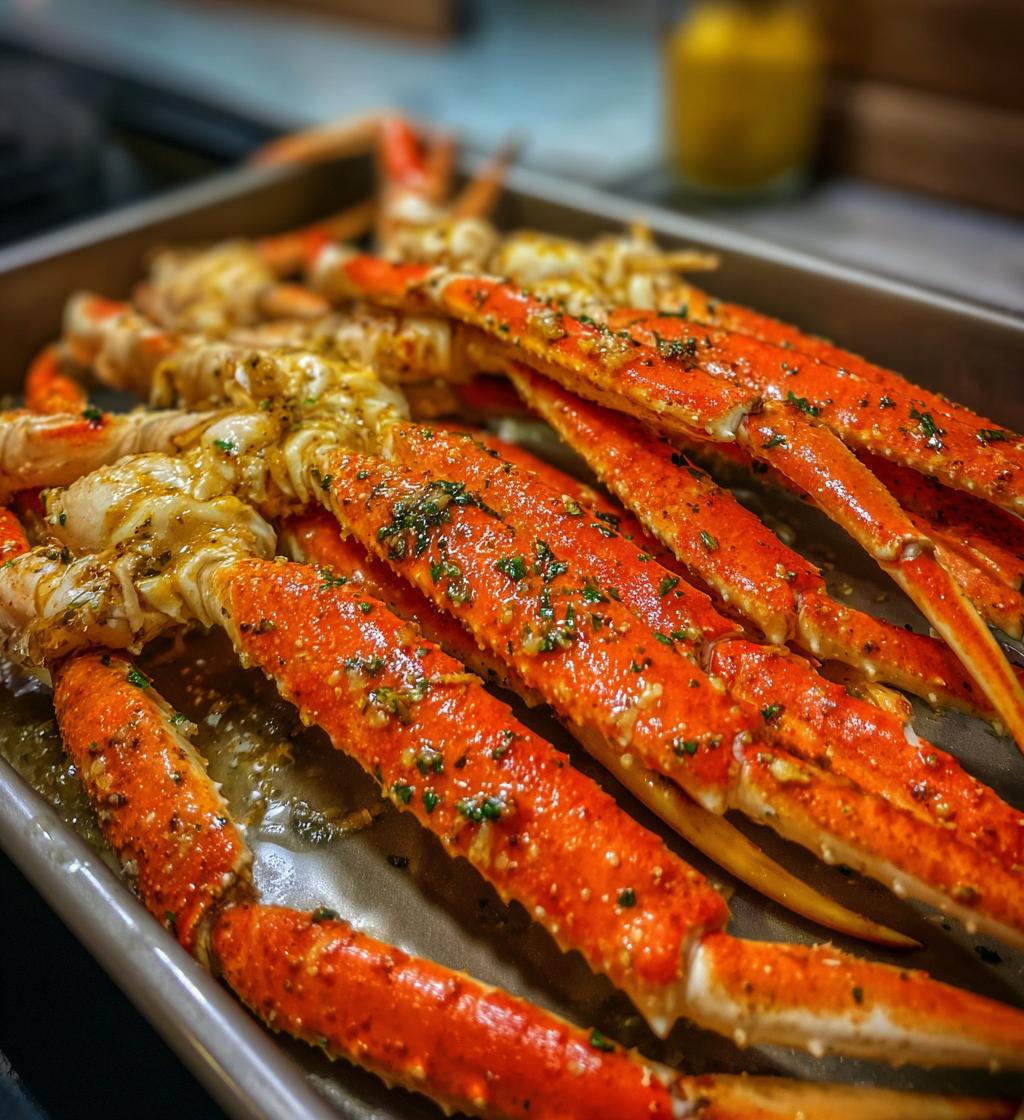 buttery crab legs