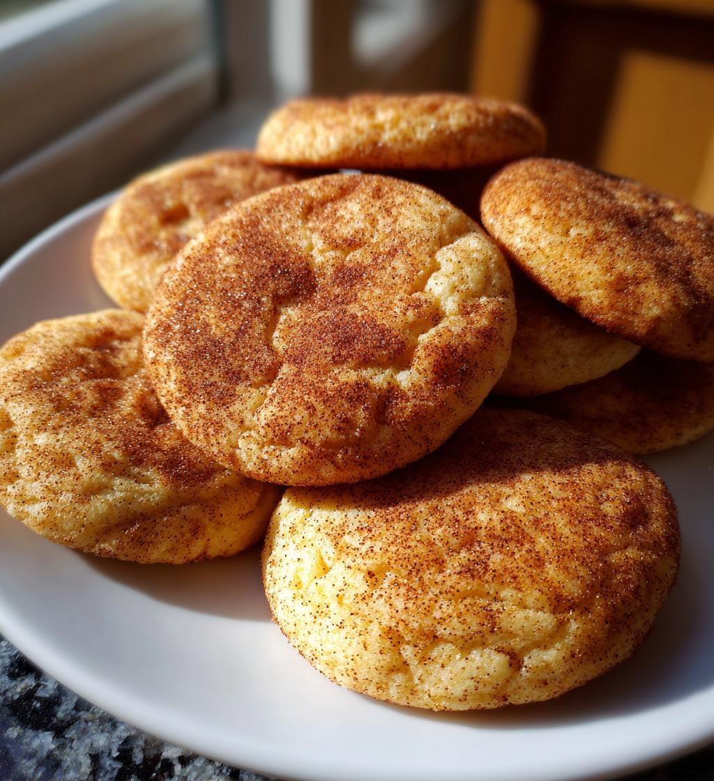 cake mix snickerdoodle cookies