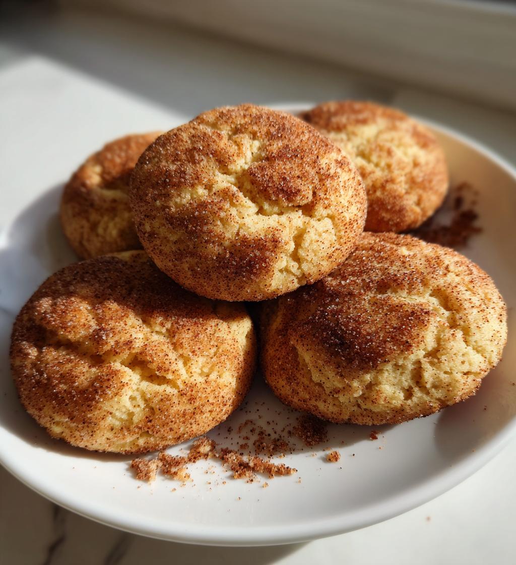 chai snickerdoodle cookies