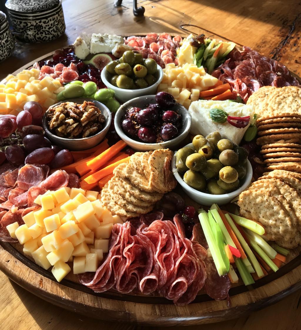 charcuterie board ideas football