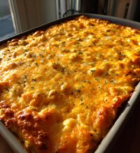 cheesy black-eyed peas dish