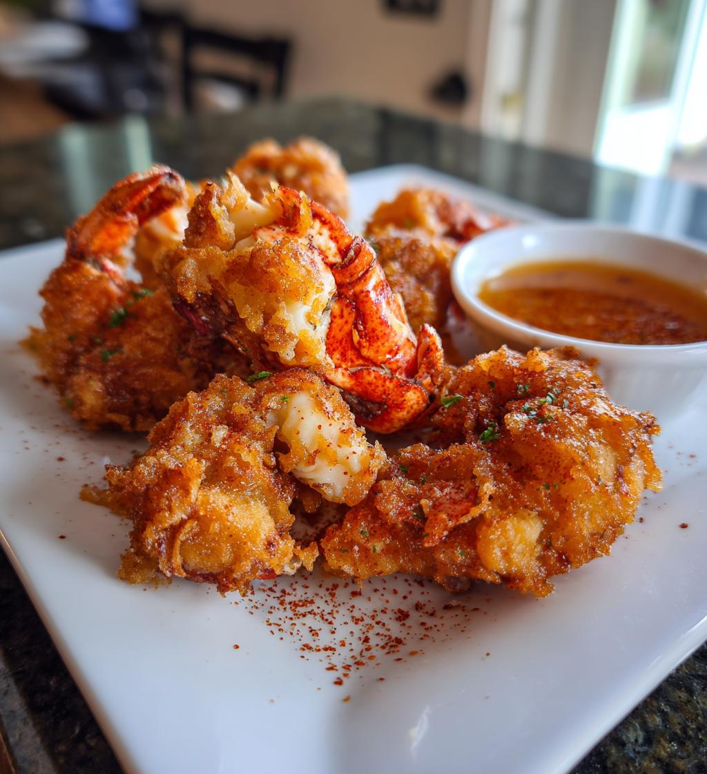 chicken fried lobster