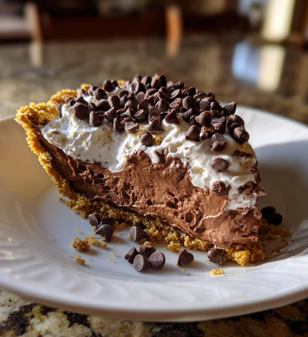 chocolate cool whip pie