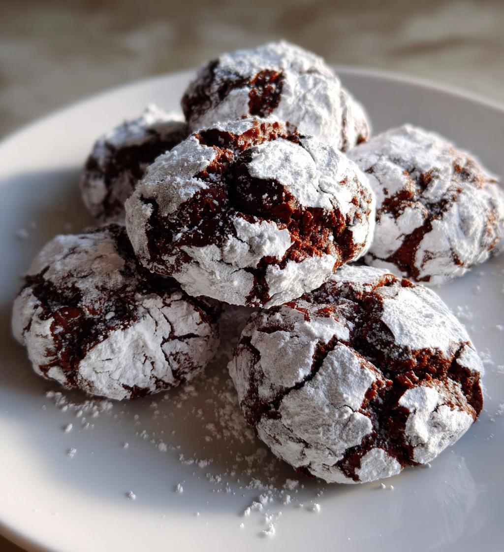 chocolate crinkle