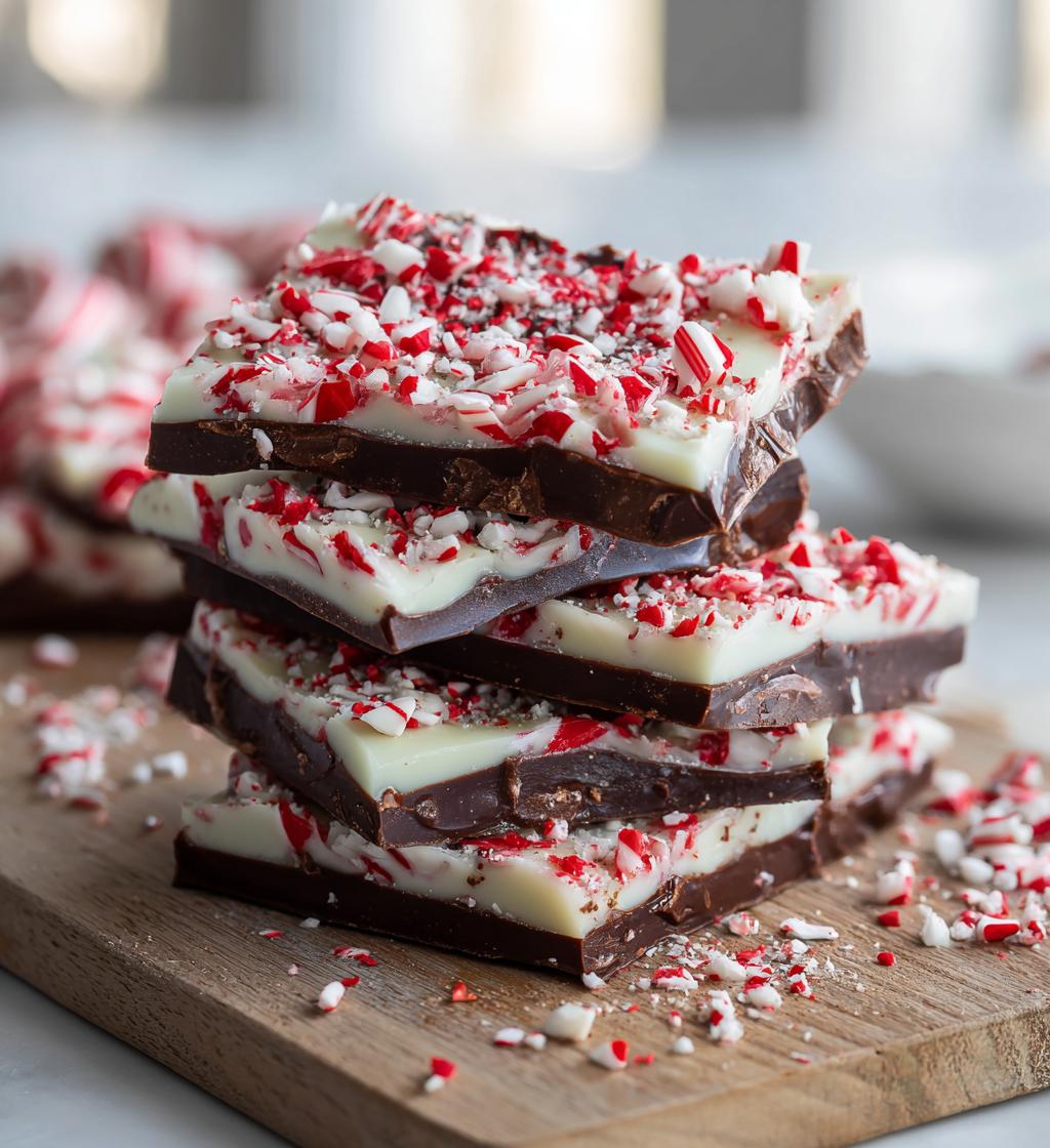 chocolate peppermint bark