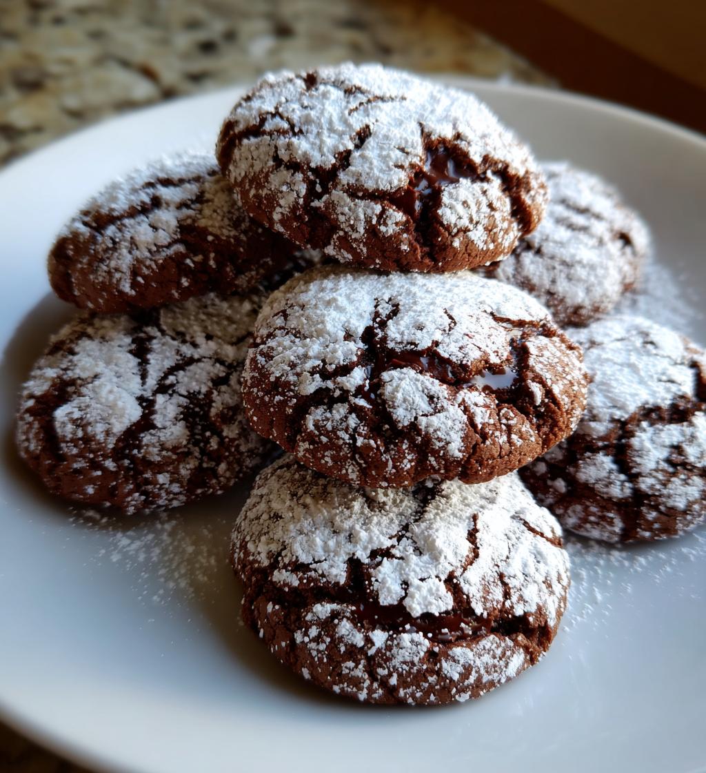 chocolate snowball cookies