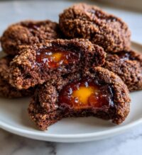 chocolate thumbprint cookies