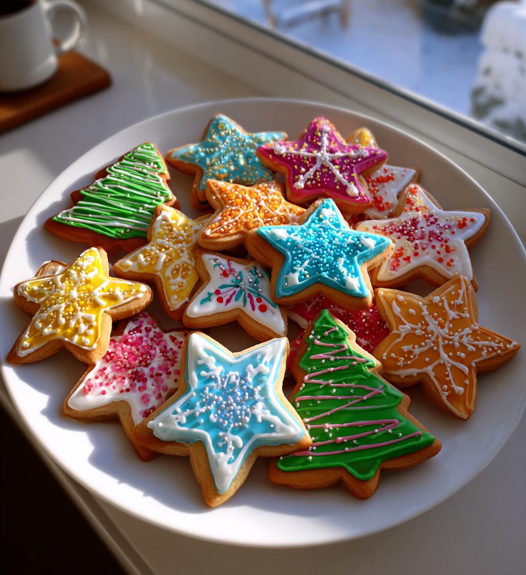 christmas cookies decorated royal icing