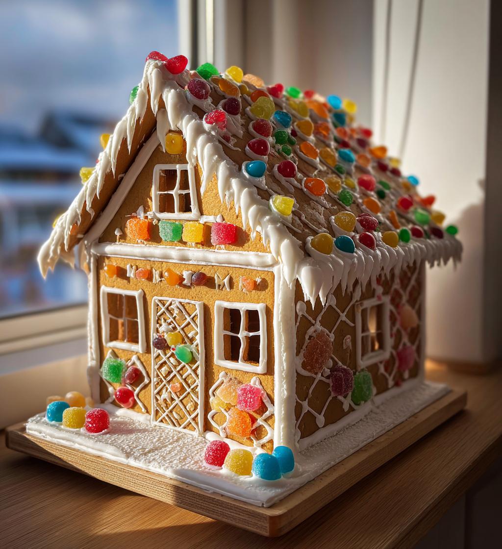 christmas gingerbread house