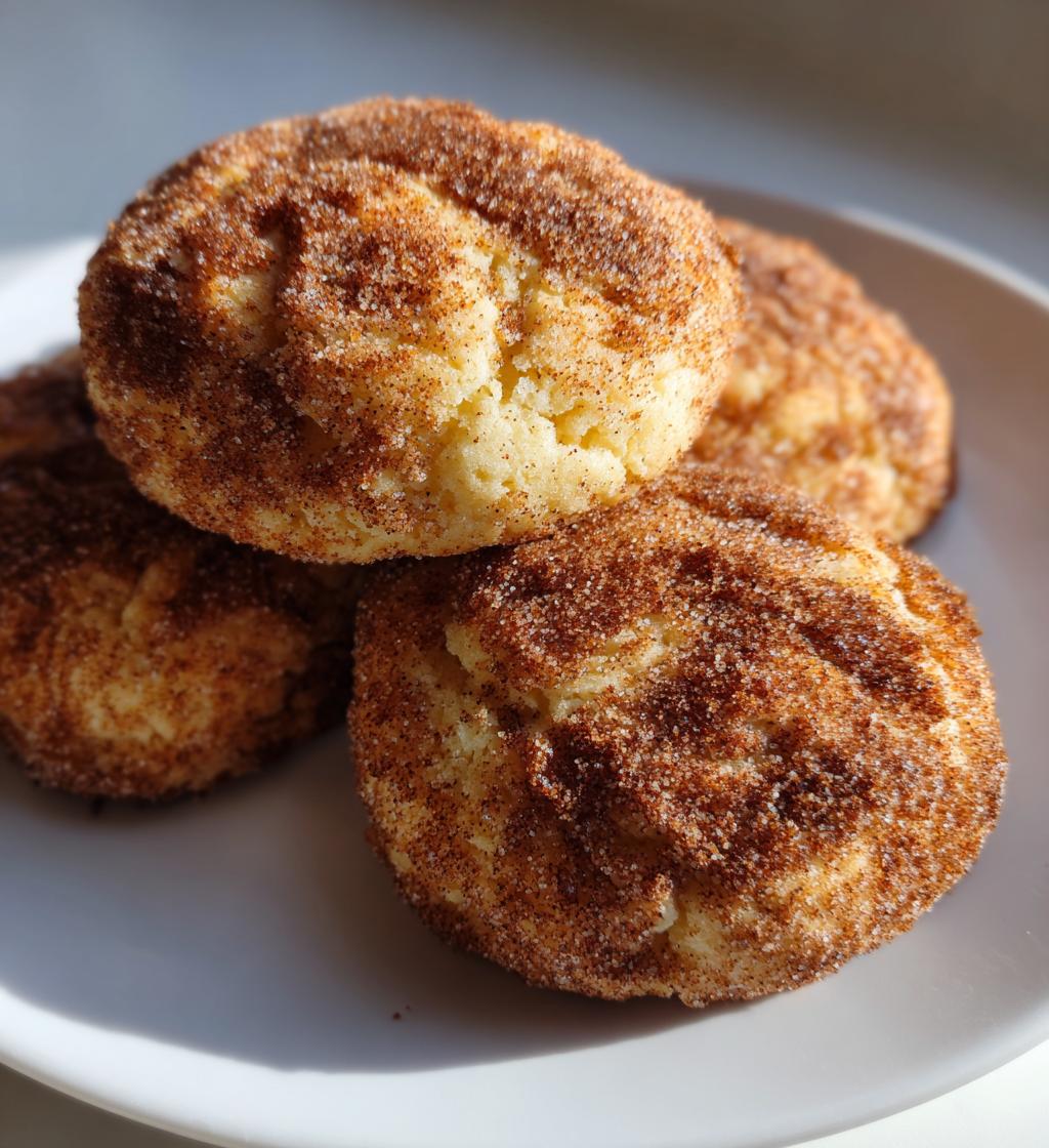 cinnamon snickerdoodle cookies