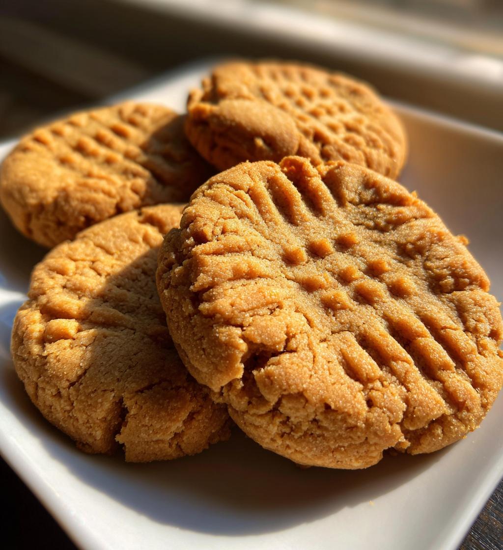 classic peanut butter cookies