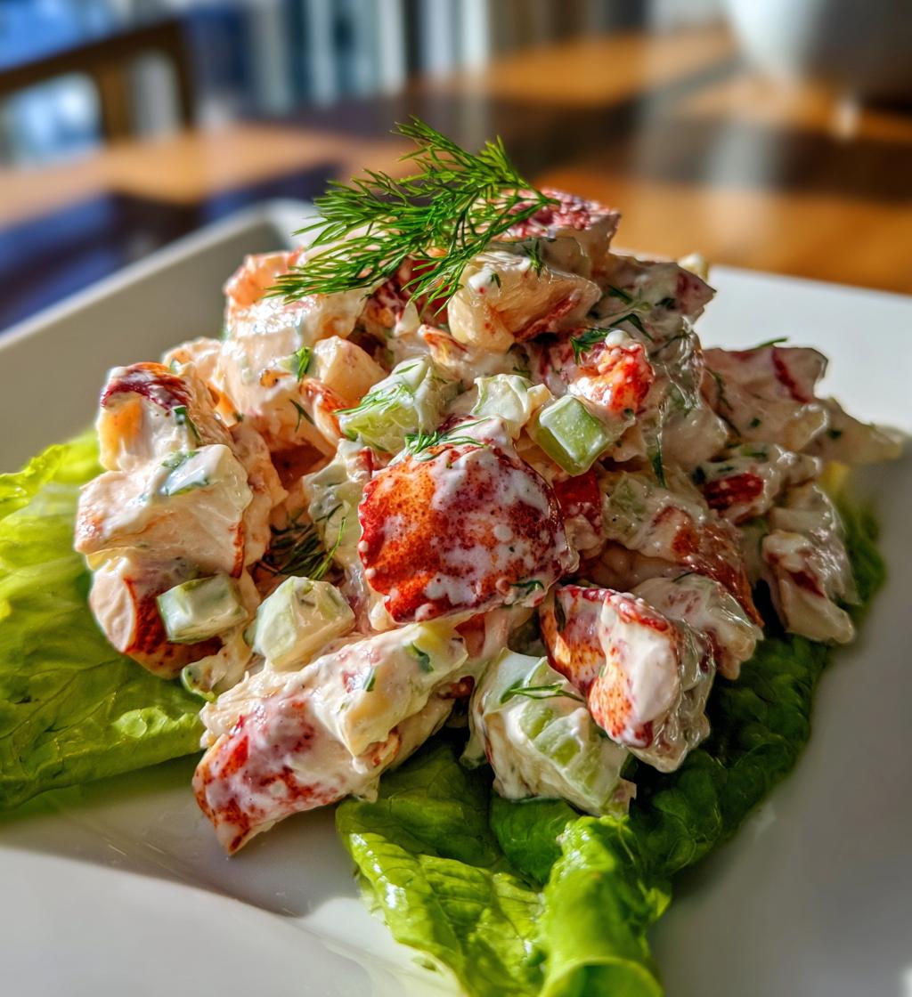 cold lobster salad
