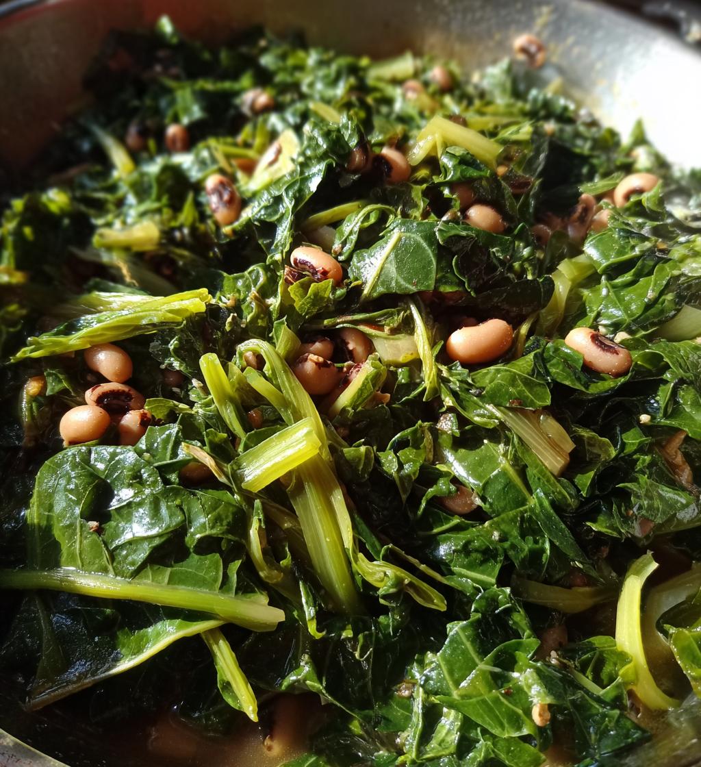 collards and black eyed peas
