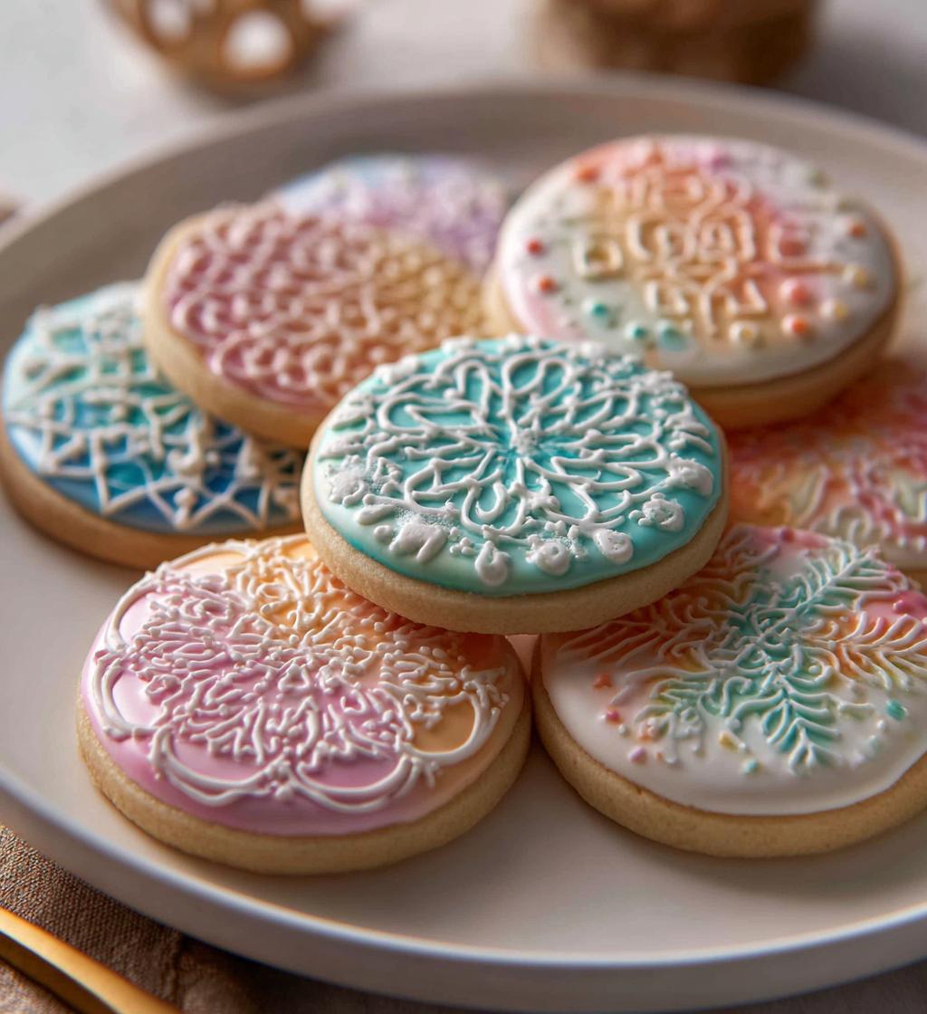 cookie stencils royal icing
