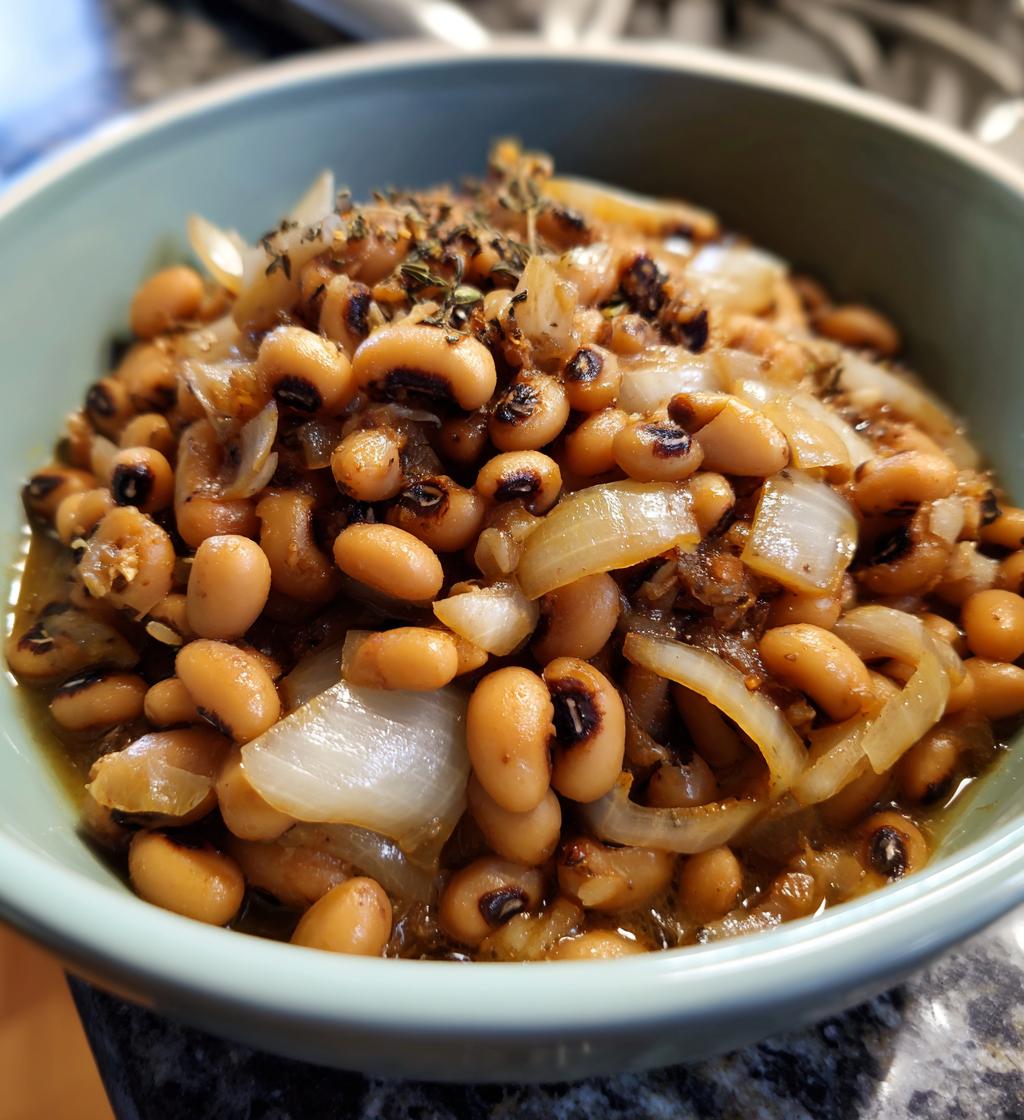 cooking canned black eyed peas
