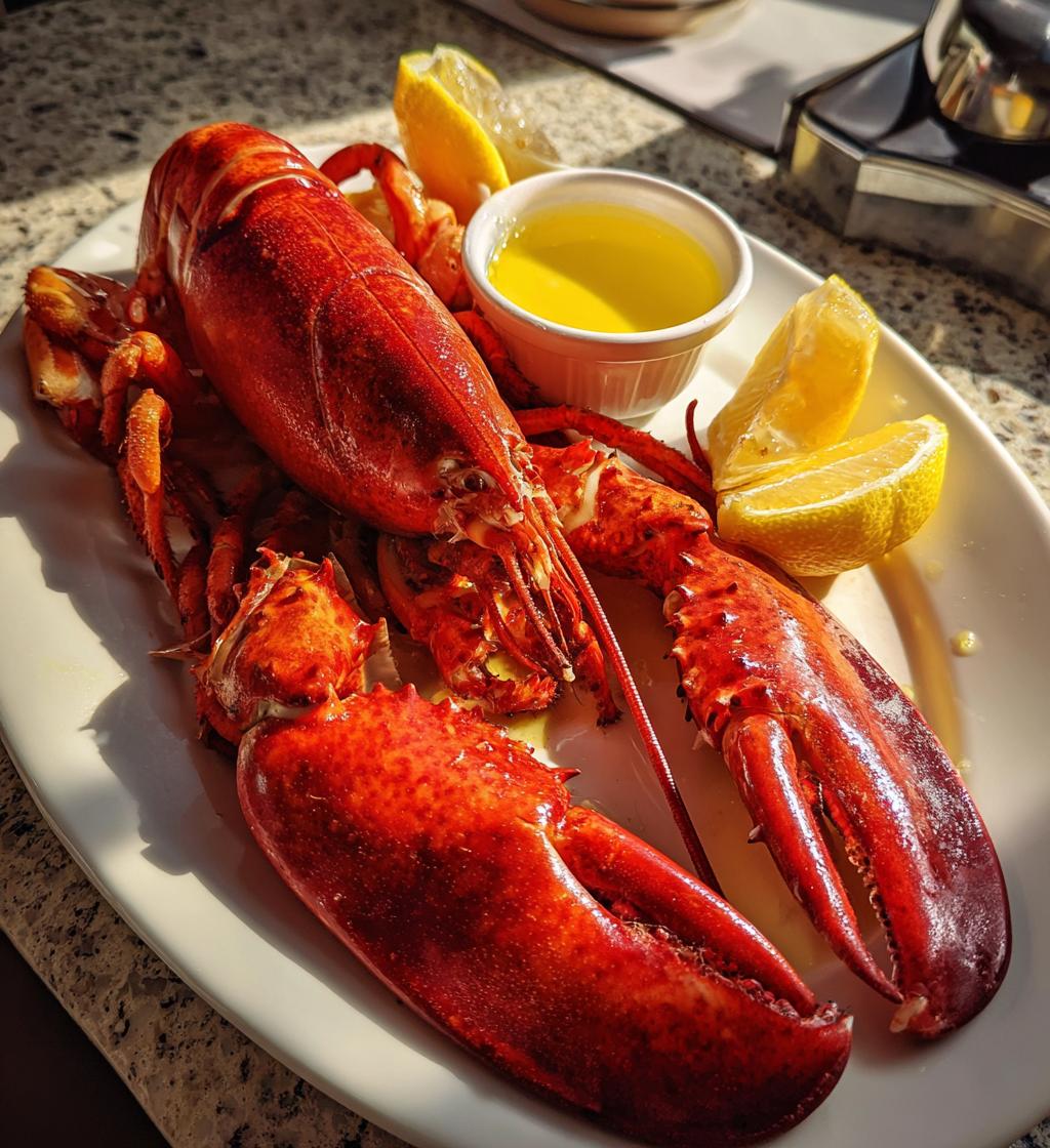 cooking lobster