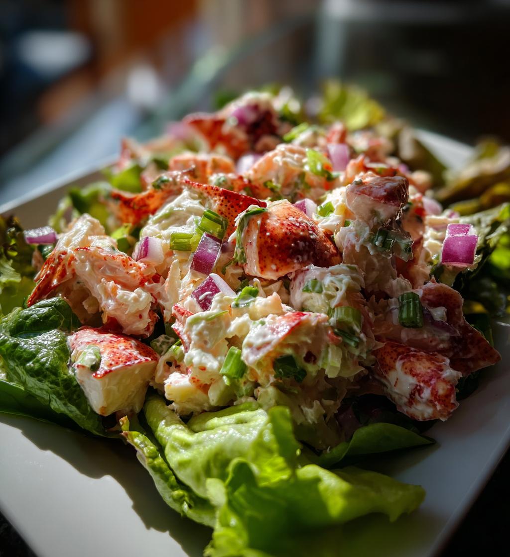 crab and lobster salad