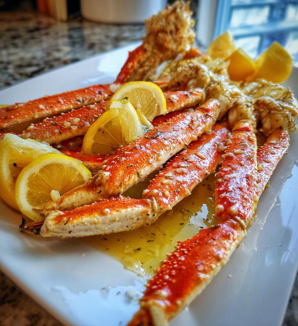 crab legs meal