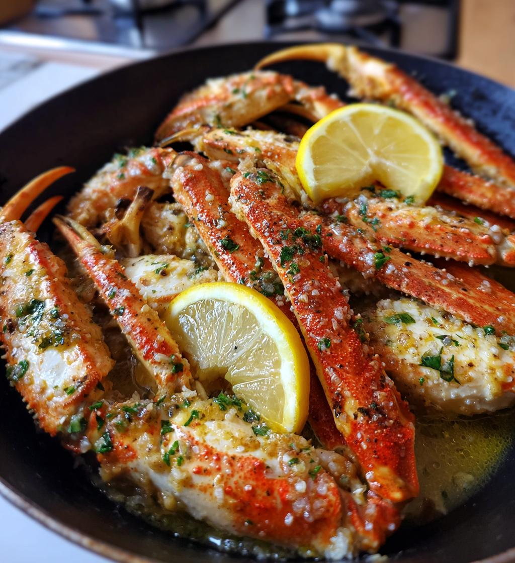 crab legs on blackstone