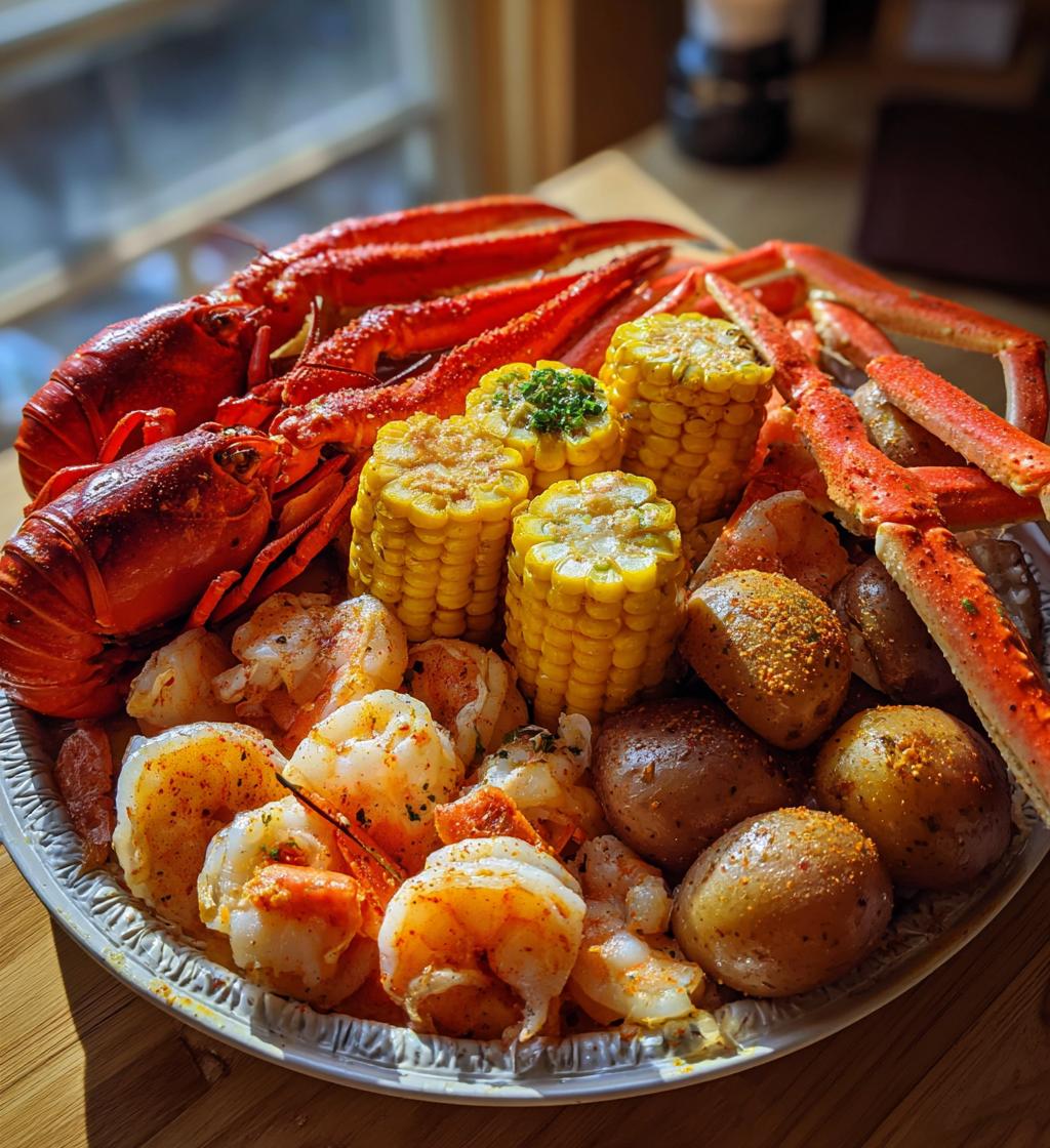 crab lobster shrimp boil