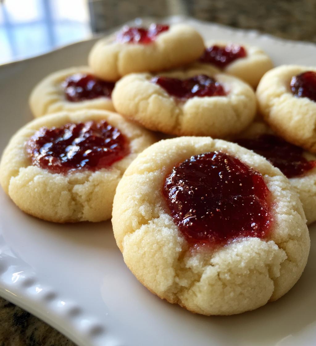 cream cheese thumbprint cookies recipe