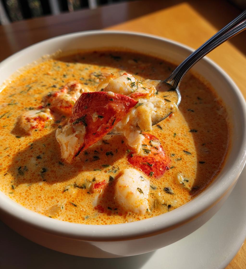 creamy lobster bisque recipe