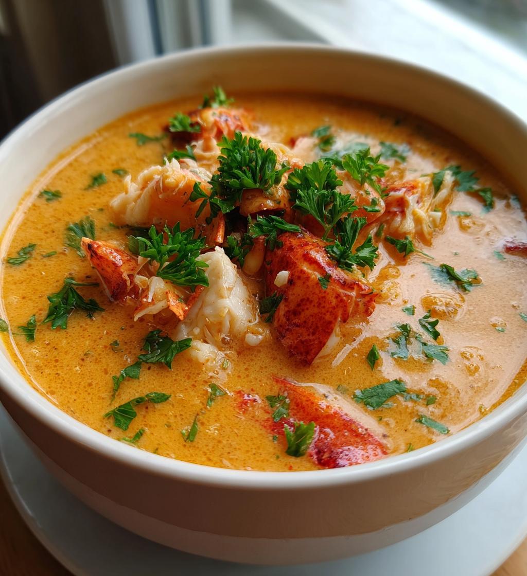 crockpot lobster bisque