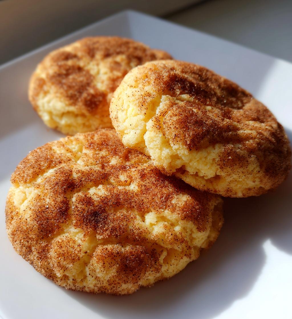 crumble snickerdoodle cookie