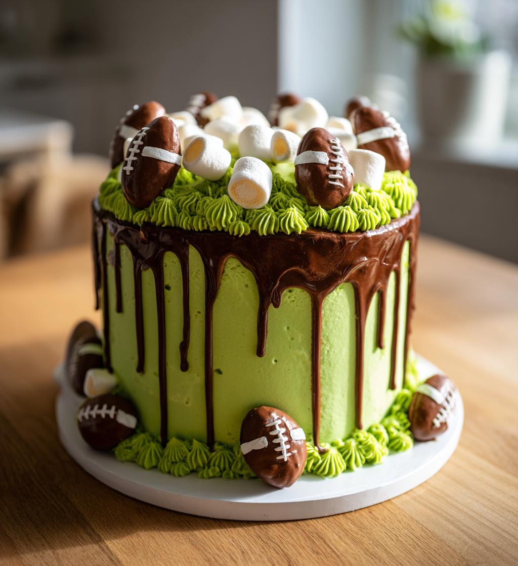 cute football desserts