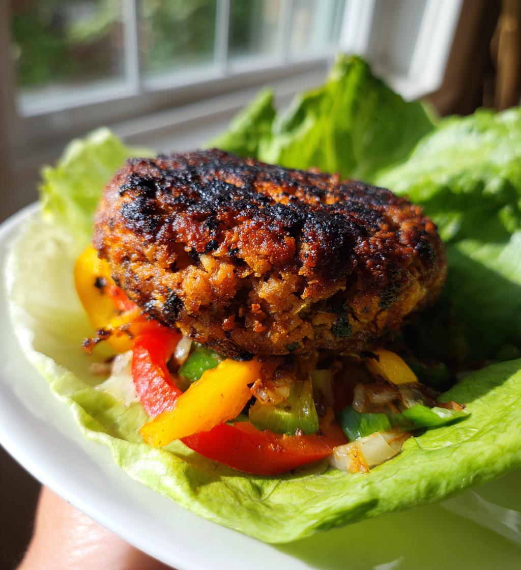 daniel fast black bean burger