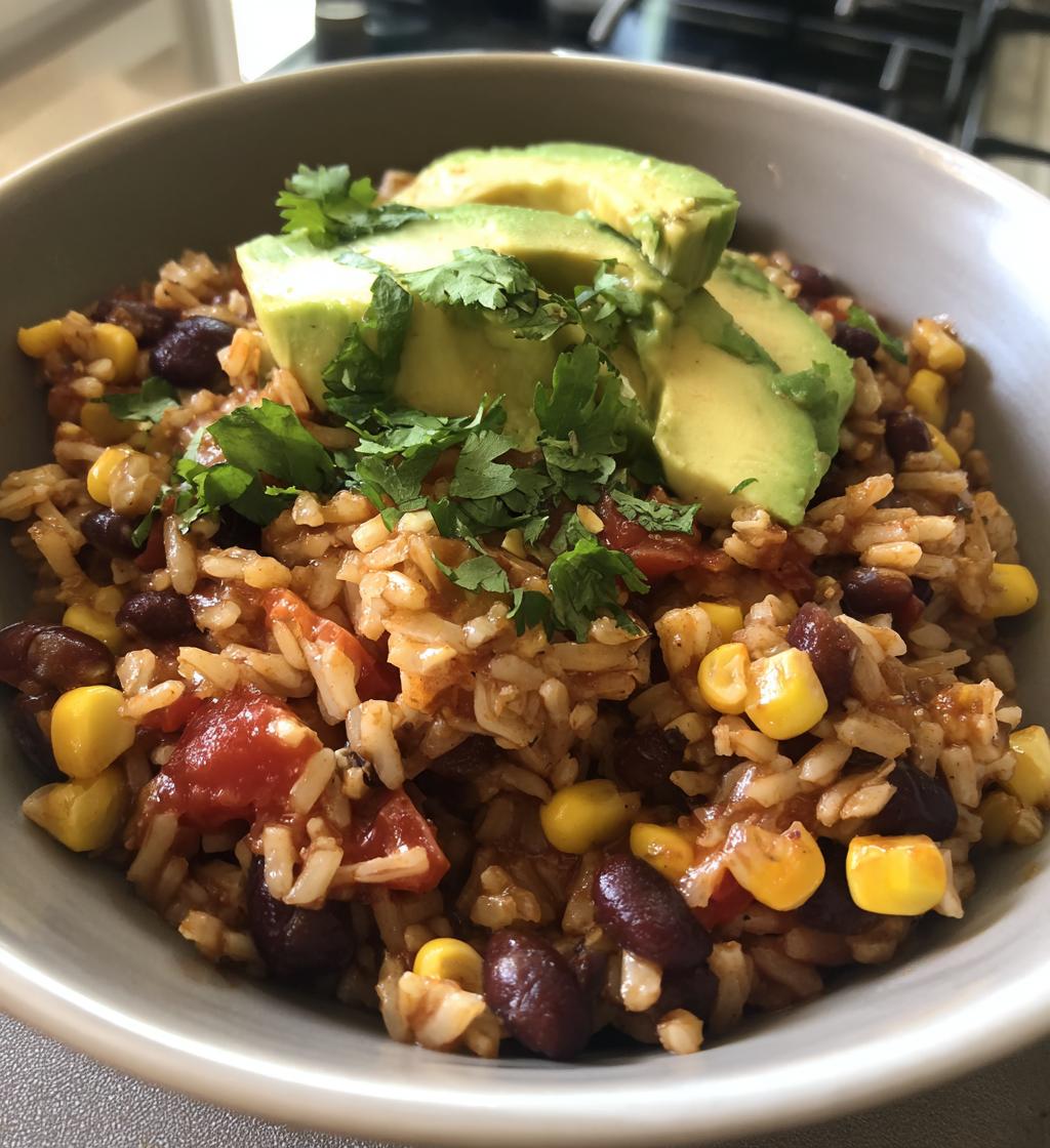 daniel fast burrito bowl