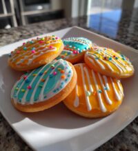 decorating cookies with royal icing