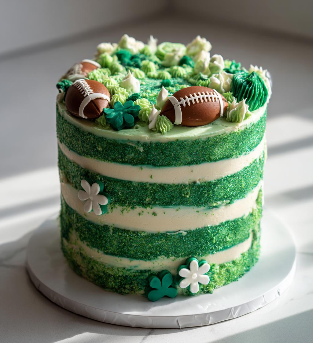 eagles football cake ideas