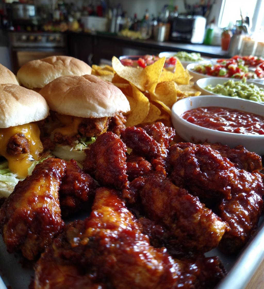 easy football party food
