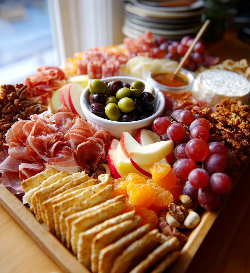 easy game day charcuterie board