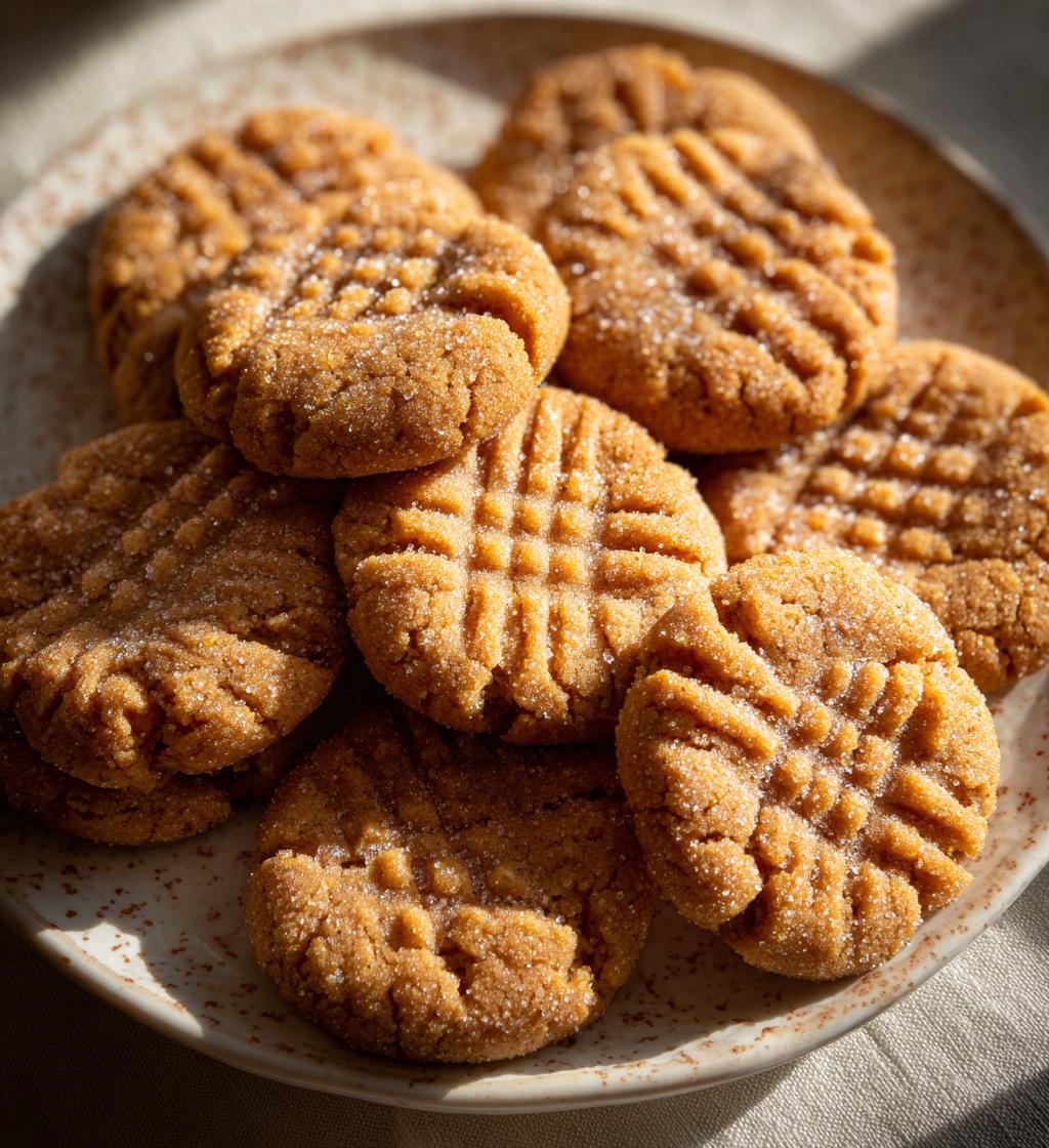 easy peanut butter cookies