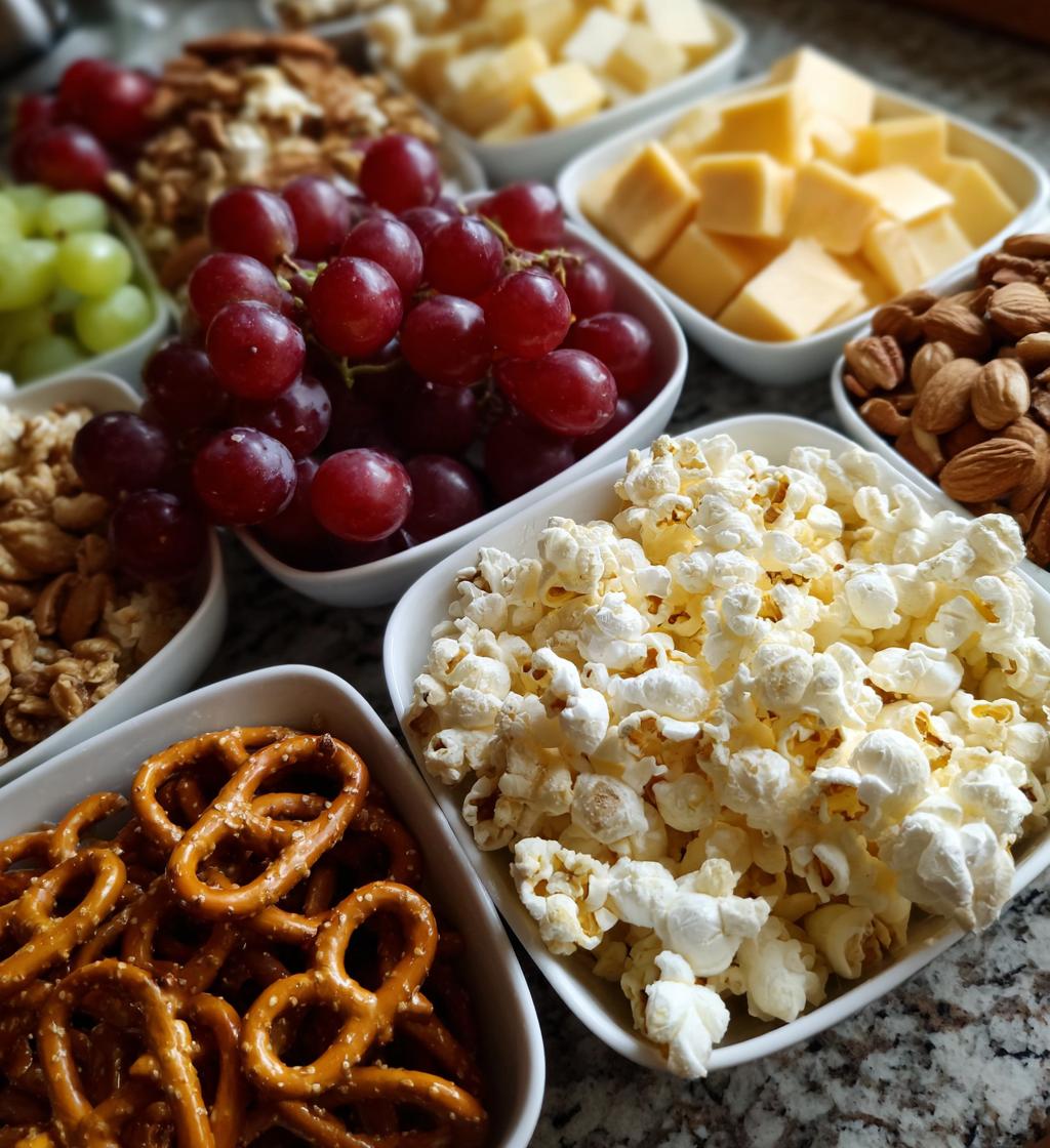 easy snacks for football game