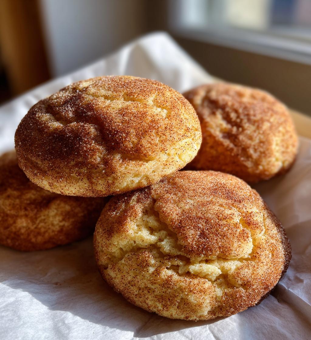 easy snickerdoodle cookies
