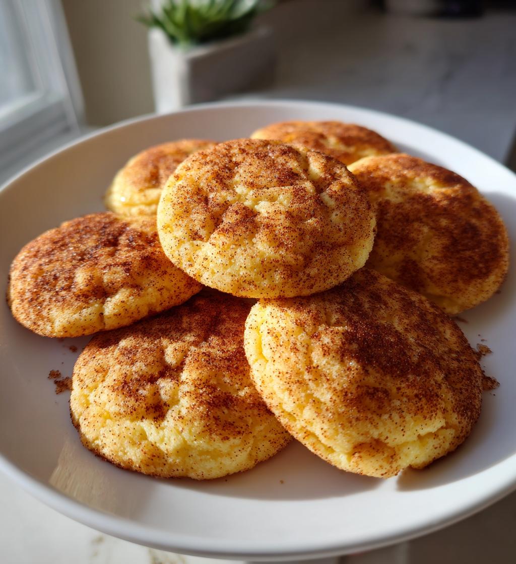 fall snickerdoodle cookies