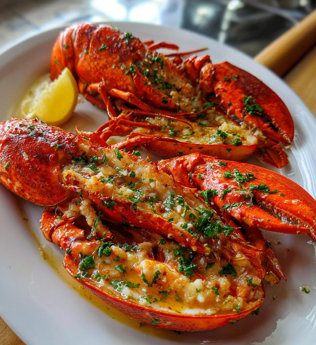 fancy lobster dinner