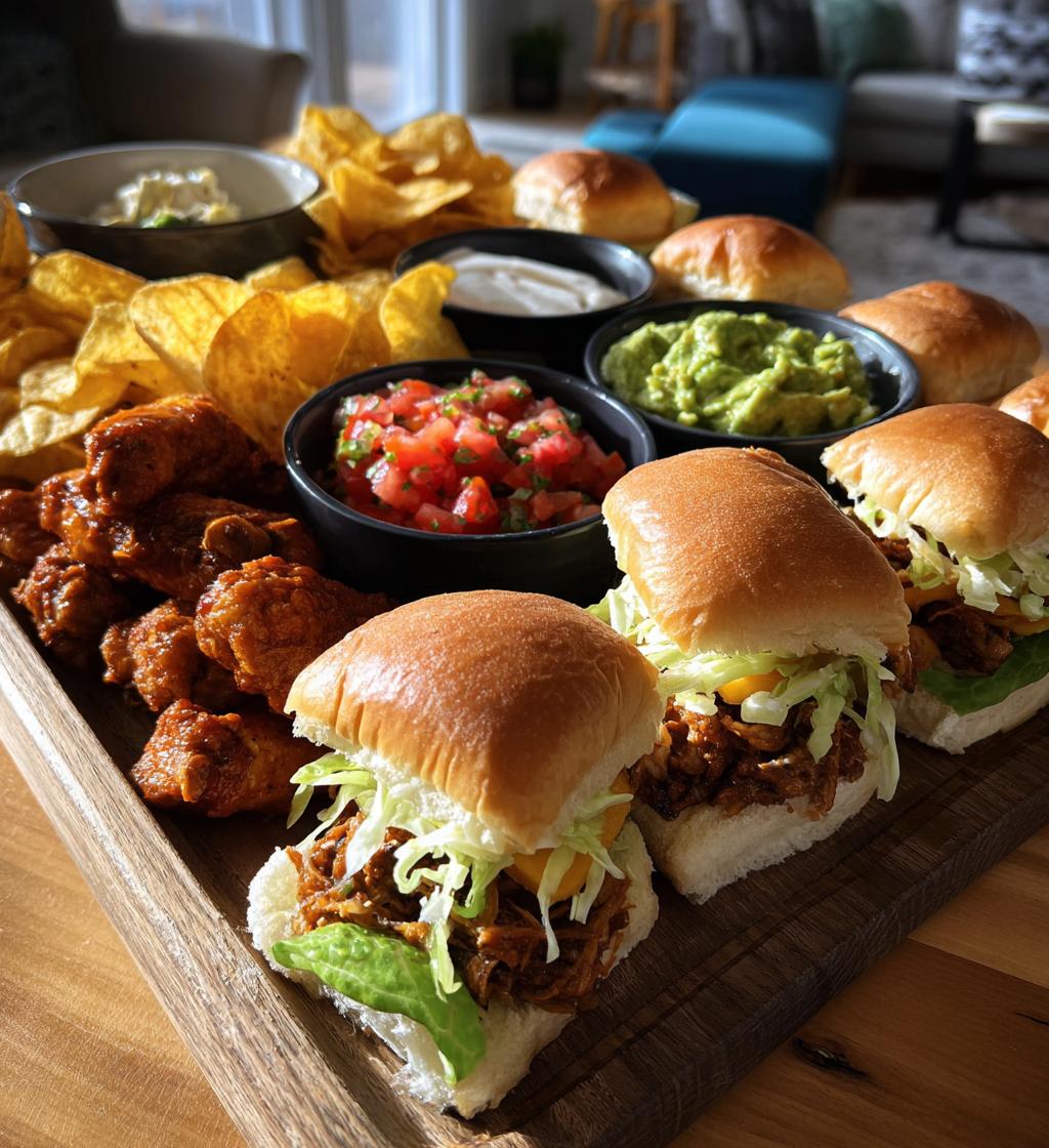 finger foods for game day
