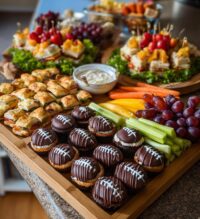 football 1st birthday party food