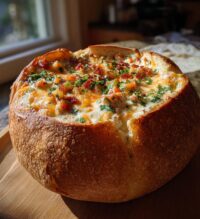 football bread bowl