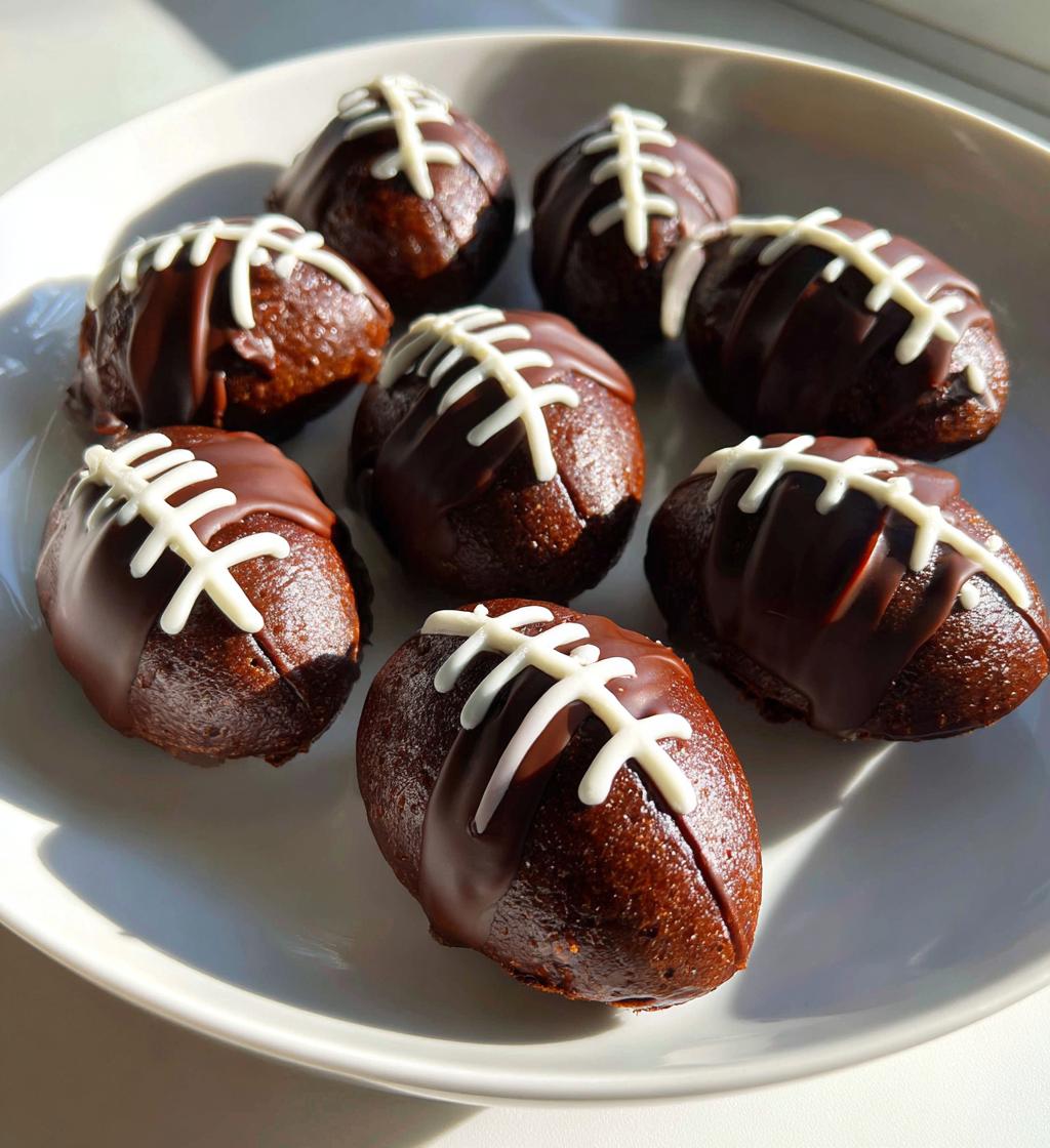 football brownies