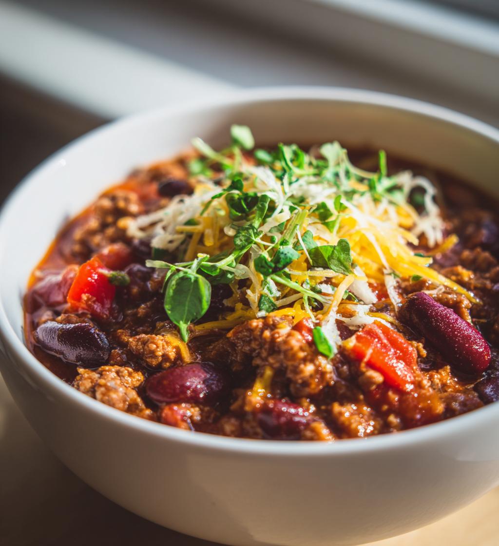 football chili