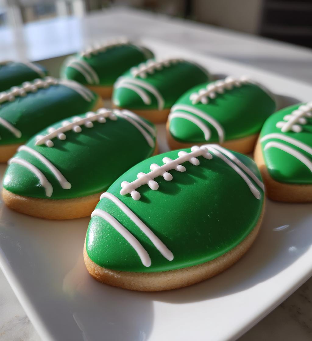 football cookie ideas