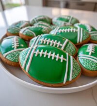 football cookies decorated